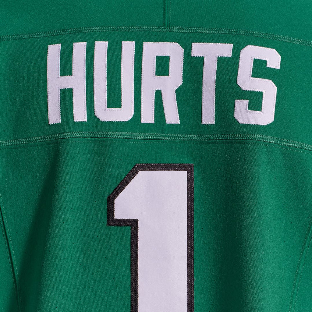 Philadelphia Eagles Jalen Hurts Nike Kelly Green Alternate Vapor F.U.S.E. Elite Jersey product image 12, provided for visual