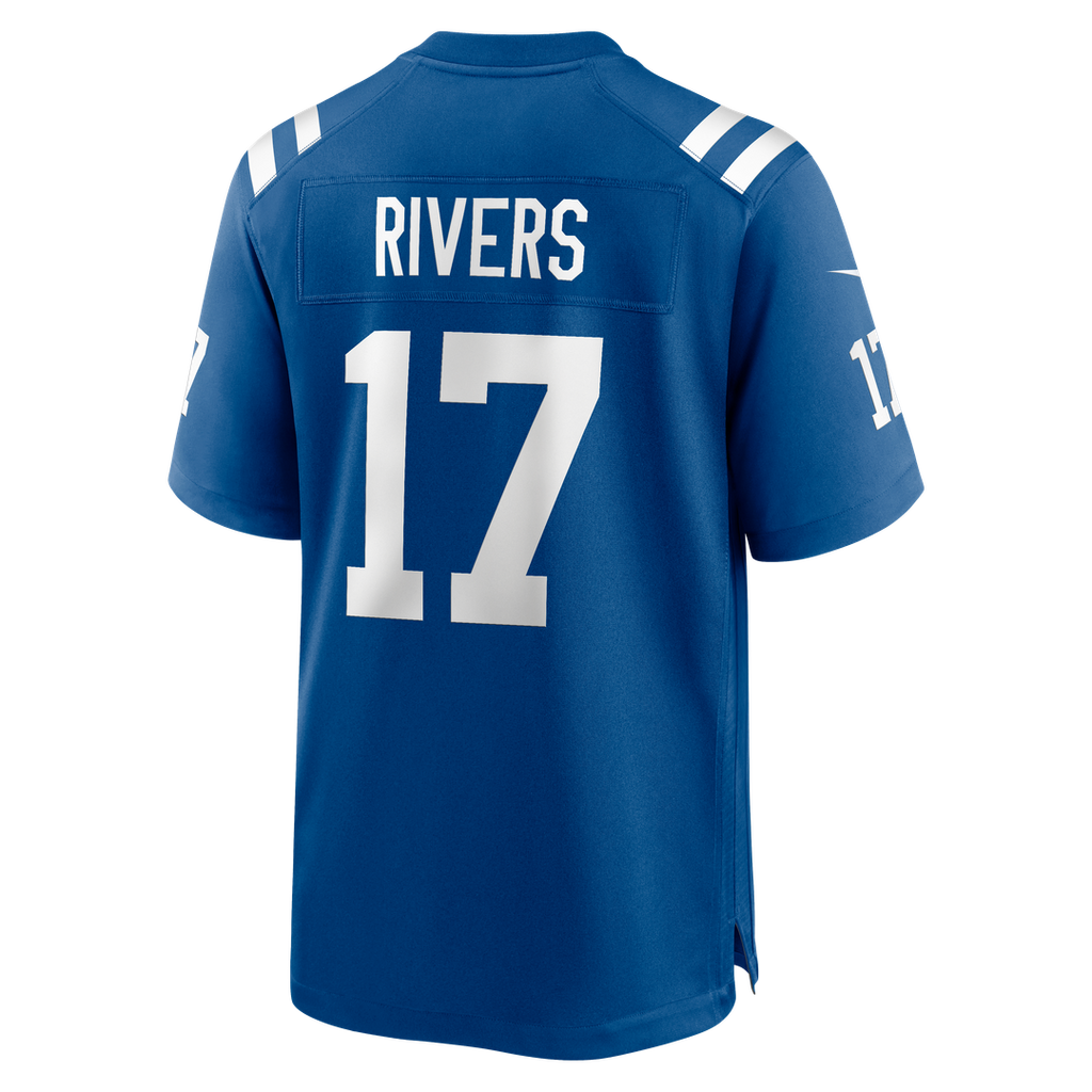 Indianapolis Colts Philip Rivers Nike Royal Game Jersey product image 3, provided for visual reference and product detail