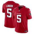 Atlanta Falcons Drake London Nike Red Team Vapor F.U.S.E. Stitched Limited Jersey product image 1, provided for visual