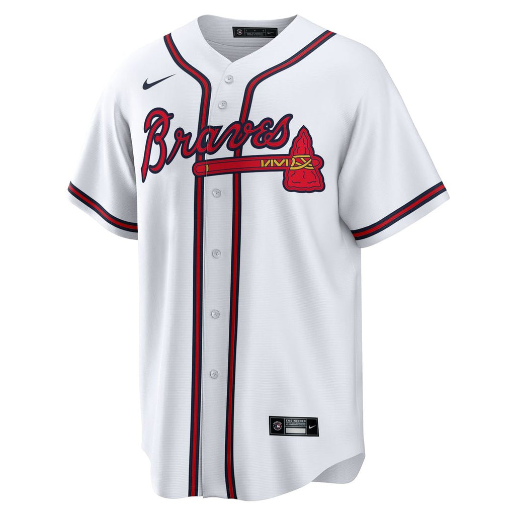 Atlanta Braves Matt Olson Nike White Home Replica Player Jersey product image 2, provided for visual reference and product