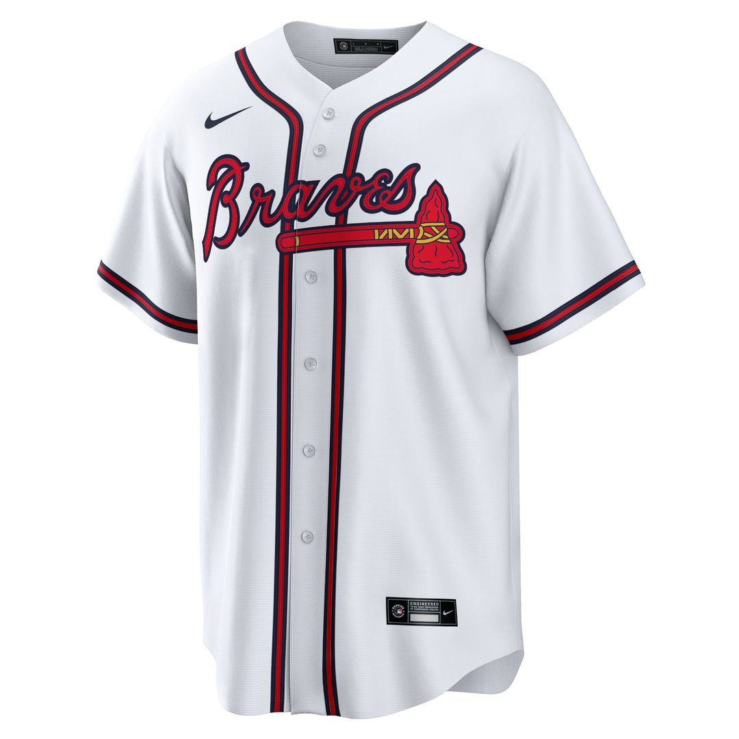 Atlanta Braves Matt Olson Nike White Home Replica Player Jersey product image 2, provided for visual reference and product
