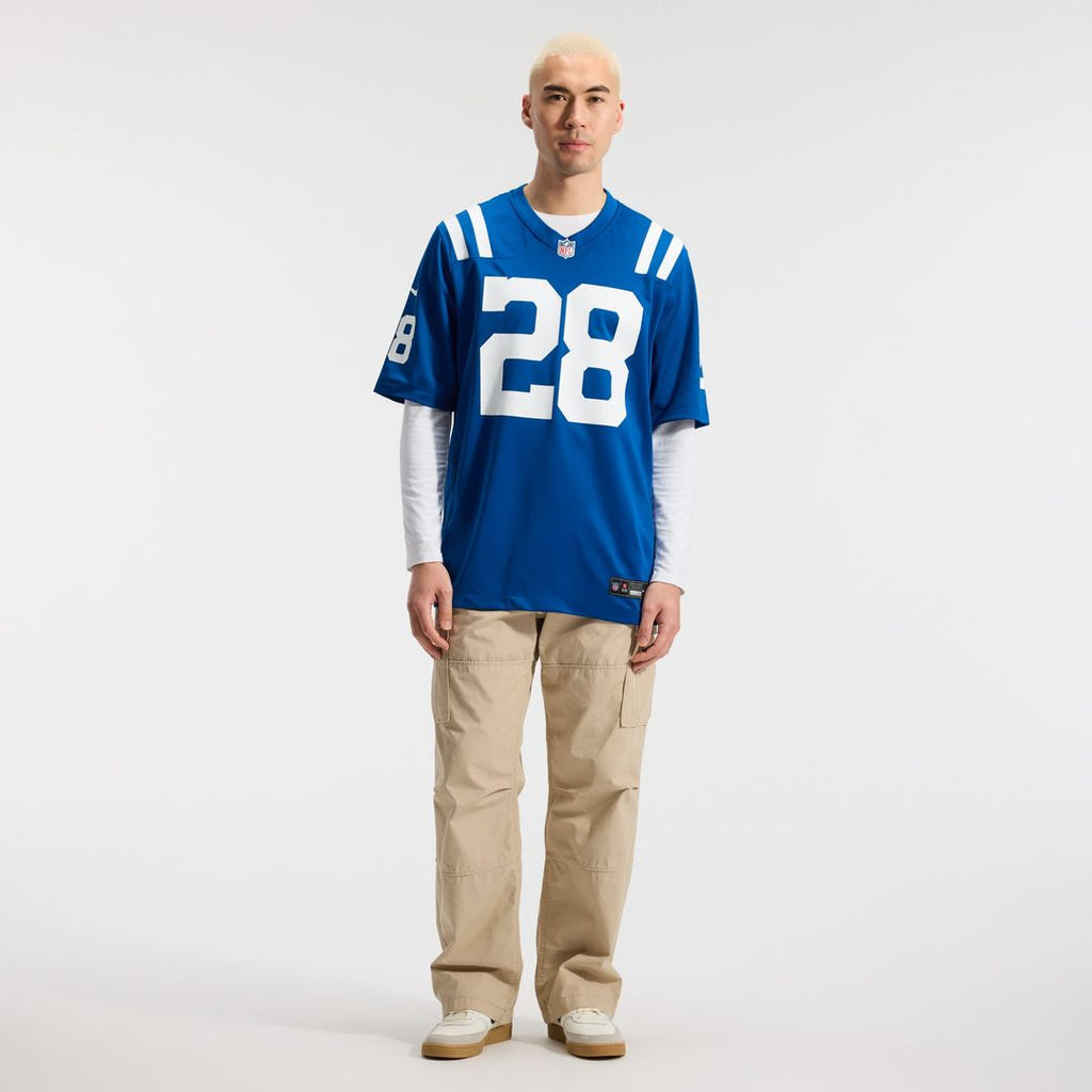 Indianapolis Colts Jonathan Taylor Nike Royal Player Game Jersey product image 4, provided for visual reference and product