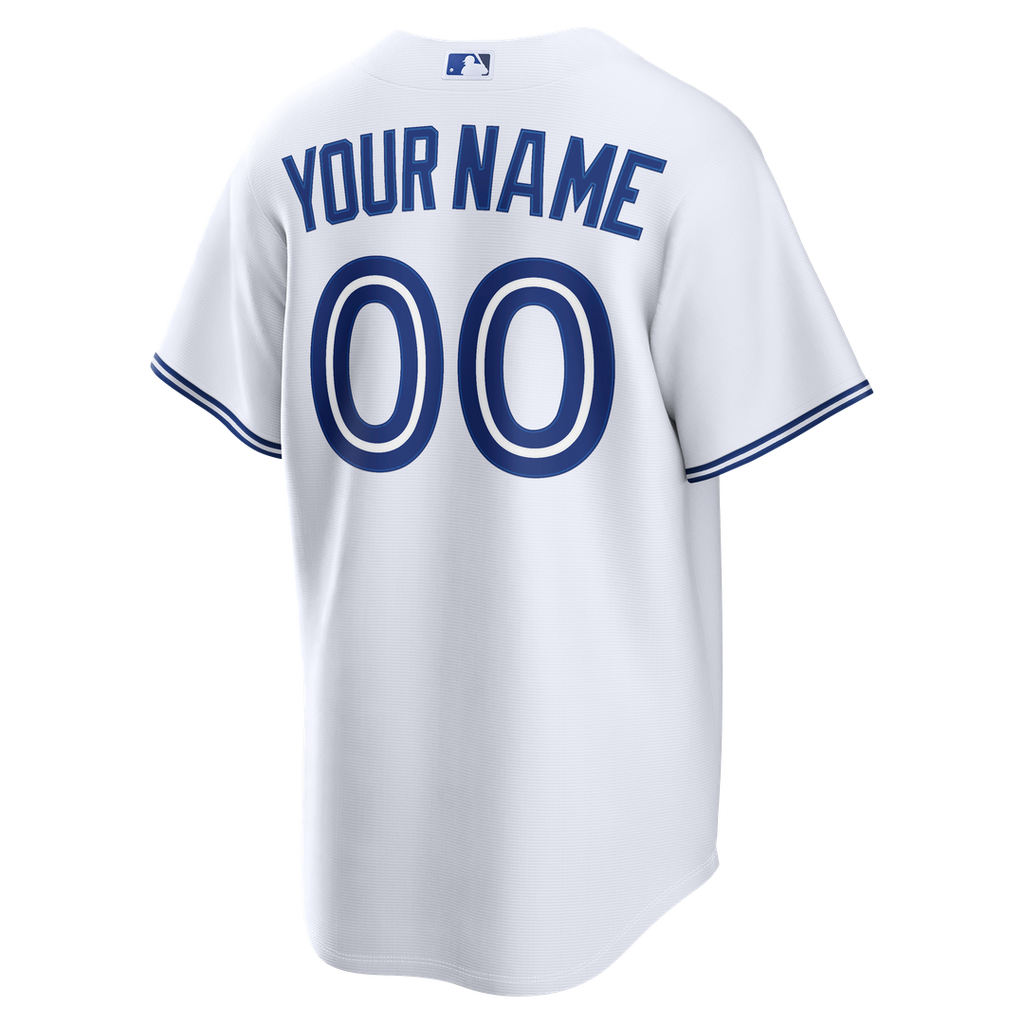 Toronto Blue Jays Nike White Home Replica Custom Jersey product image 3, provided for visual reference and product detail