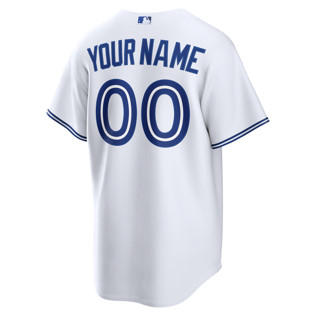 Toronto Blue Jays Nike White Home Replica Custom Jersey product image 3, provided for visual reference and product detail