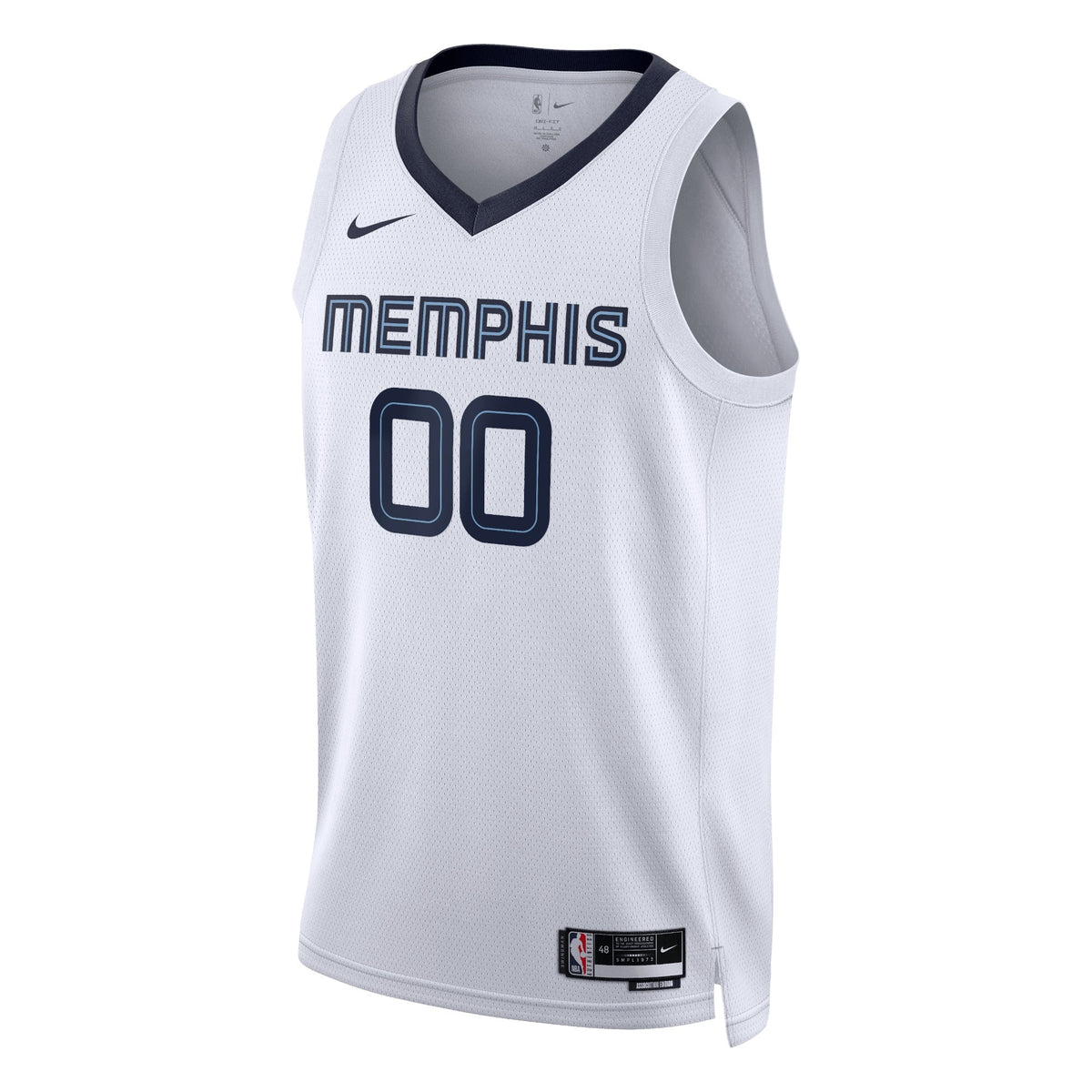 Memphis Grizzlies Nike Association Swingman Jersey - Custom - Unisex product image 2, provided for visual reference and