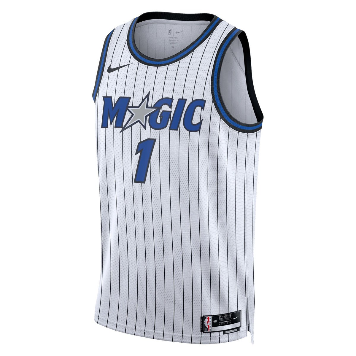 Orlando Magic Nike Replica Association Edition Swingman Jersey - White - Jonathan Isaac - Unisex product image 3, provided