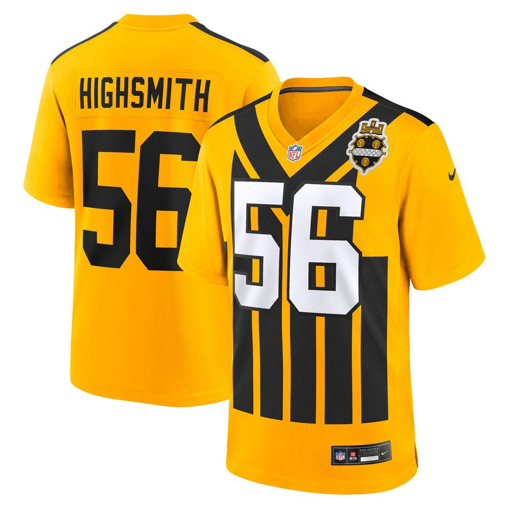 Pittsburgh Steelers Alex Highsmith Nike Gold Alternate Game Jersey product image 8, provided for visual reference and