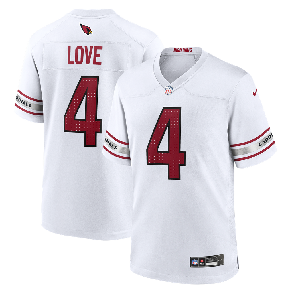 Arizona Cardinals Jeremiyah Love Nike Cardinal Team Game Jersey product image 13, provided for visual reference and product