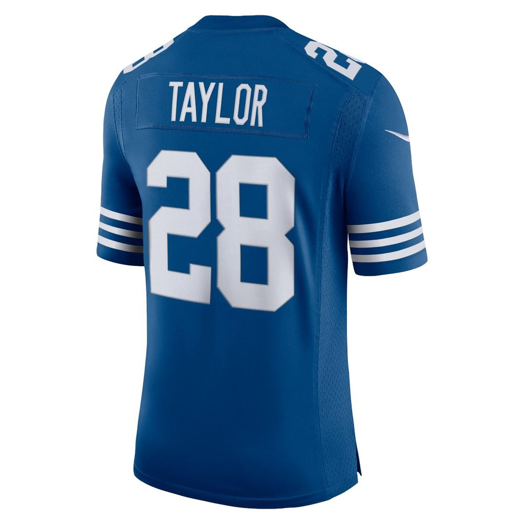 Indianapolis Colts Jonathan Taylor Nike Royal Alternate Vapor Limited Jersey product image 3, provided for visual reference