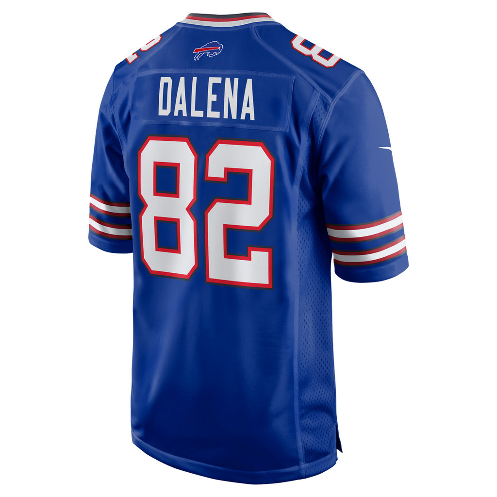 Buffalo Bills Mac Dalena Nike Royal Game Jersey product image 5, provided for visual reference and product detail review