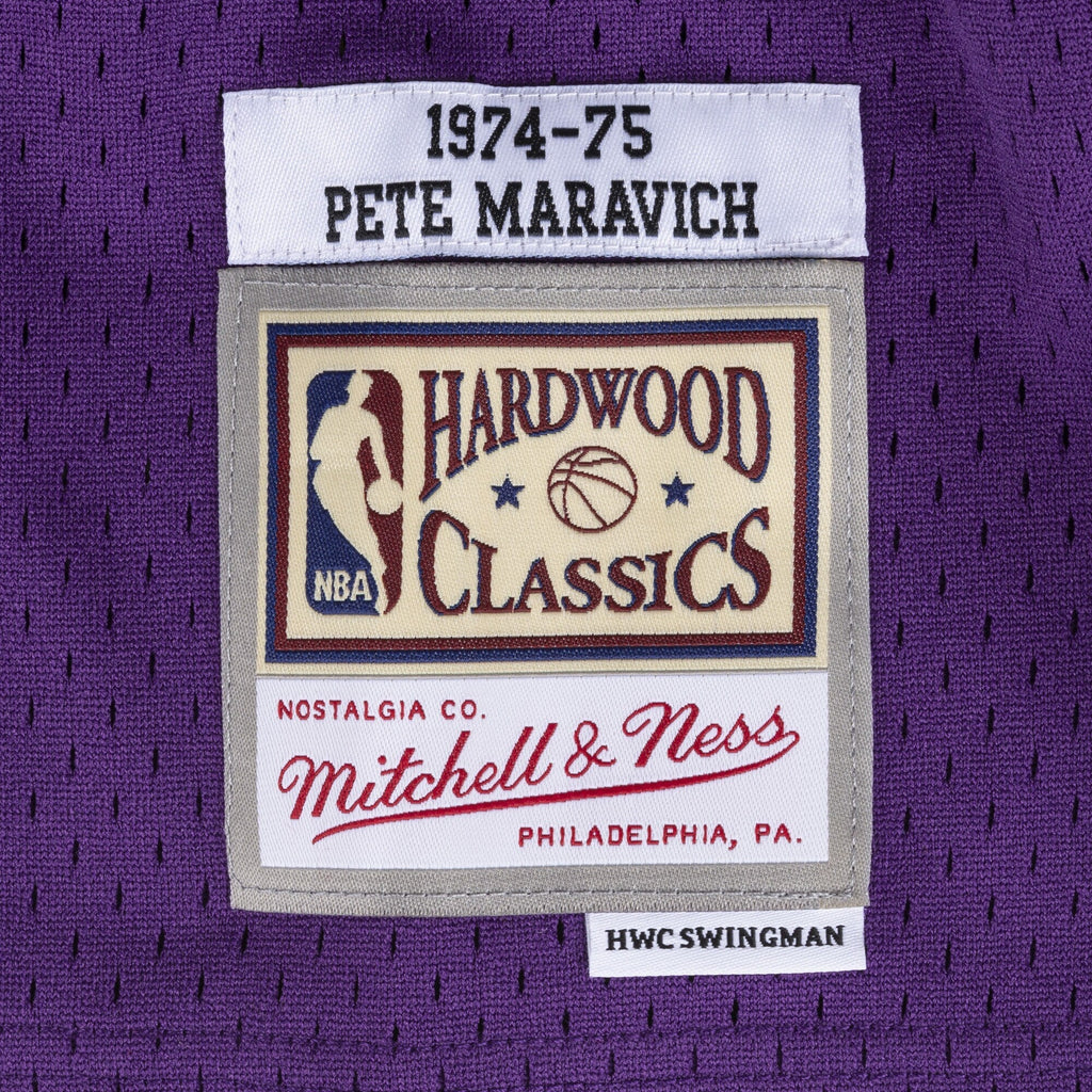 New Orleans Jazz Mitchell & Ness Pete Maravich 1974 product image 5