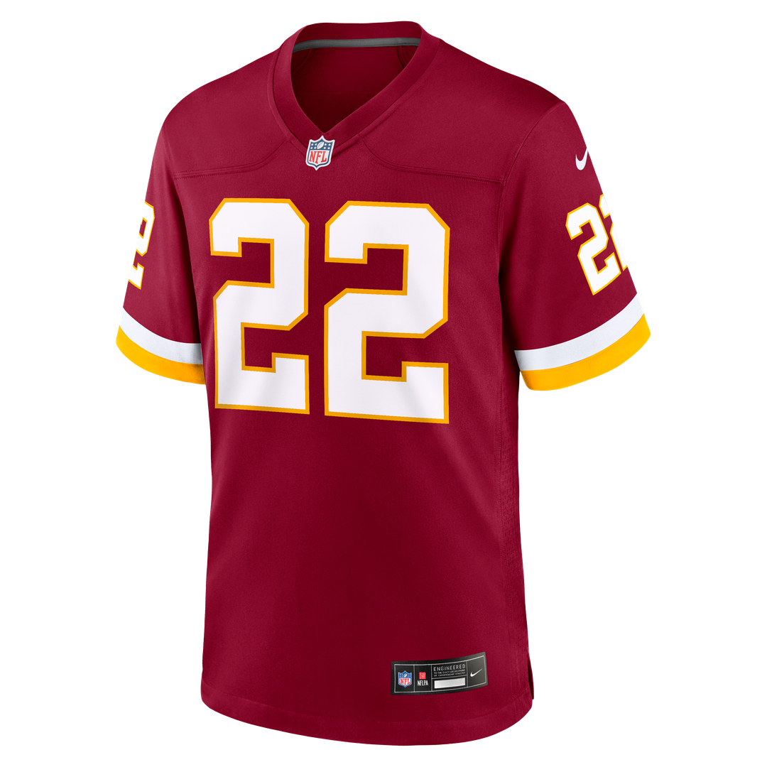 Washington Commanders Jacory Croskey-Merritt Nike Burgundy Game Jersey product image 9, provided for visual reference and
