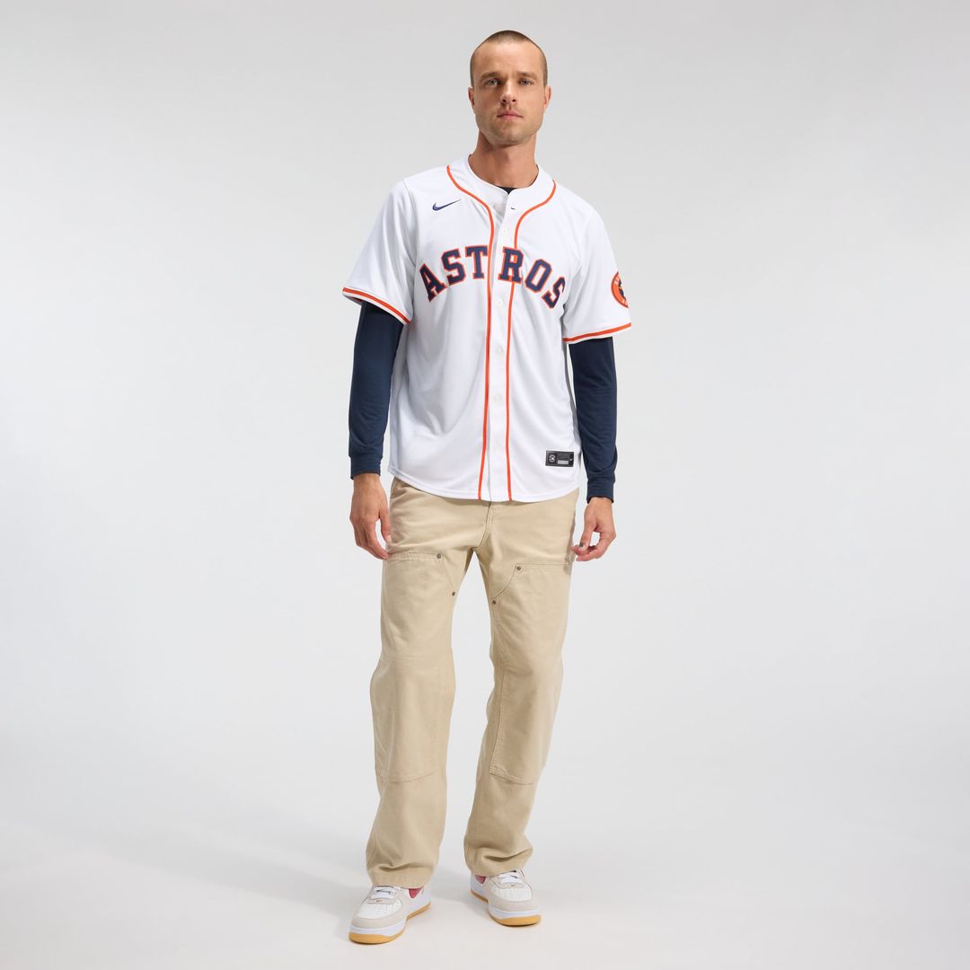 Houston Astros Nike Orange Alternate Limited Jersey product image 9, provided for visual reference and product detail review
