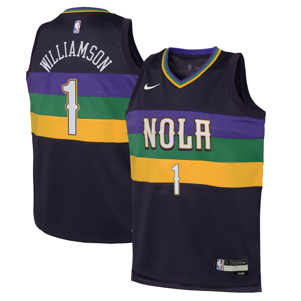 New Orleans Pelicans Nike City Edition Swingman Jersey 22 product image 1
