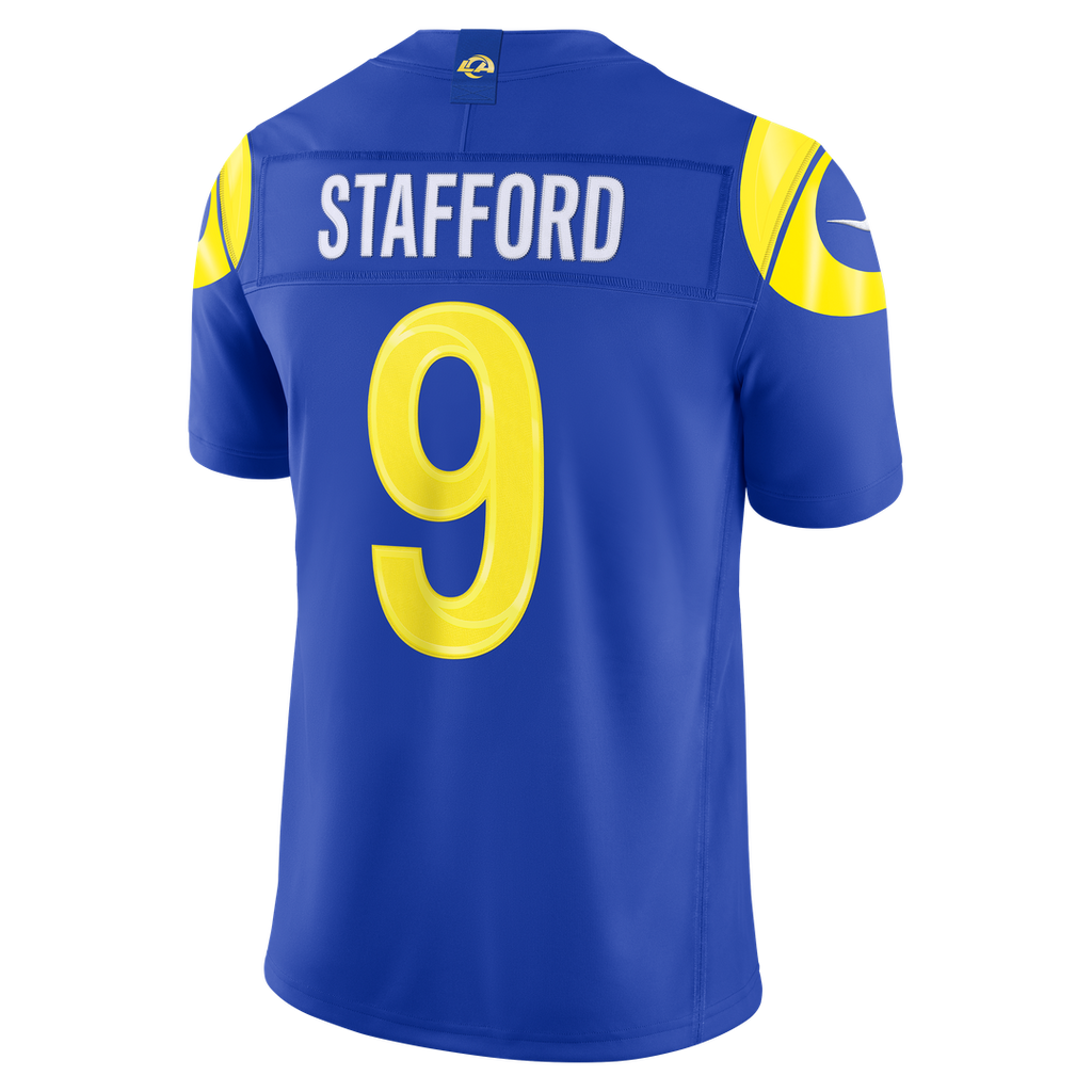 Los Angeles Rams Matthew Stafford Nike Royal Team Vapor F.U.S.E. Stitched Limited Jersey product image 12, provided for
