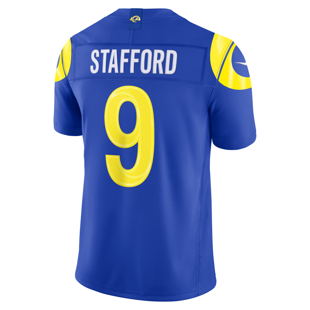 Los Angeles Rams Matthew Stafford Nike Royal Team Vapor F.U.S.E. Stitched Limited Jersey product image 12, provided for