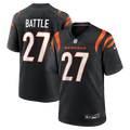 Cincinnati Bengals Jordan Battle Nike Black Team Game Jersey product image 1, provided for visual reference and product
