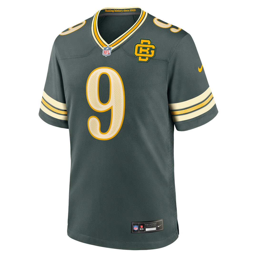Green Bay Packers Christian Watson Nike Green 2026 Rivalries Collection Game Jersey product image 2, provided for visual