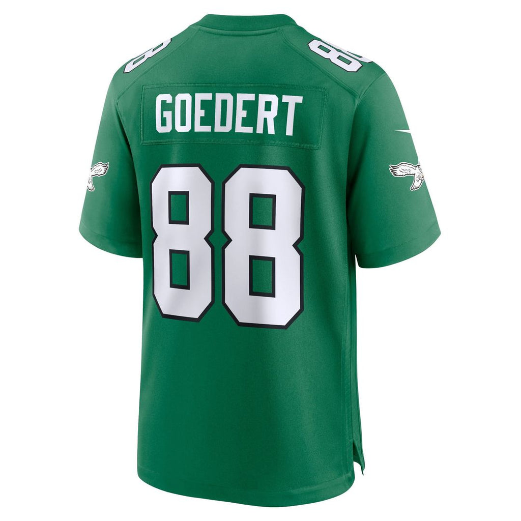 Philadelphia Eagles Dallas Goedert Nike Kelly Green Alternate Game Player Jersey product image 3, provided for visual