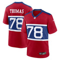 New York Giants Andrew Thomas Nike Century Red Alternate Player Game Jersey product image 1, provided for visual reference