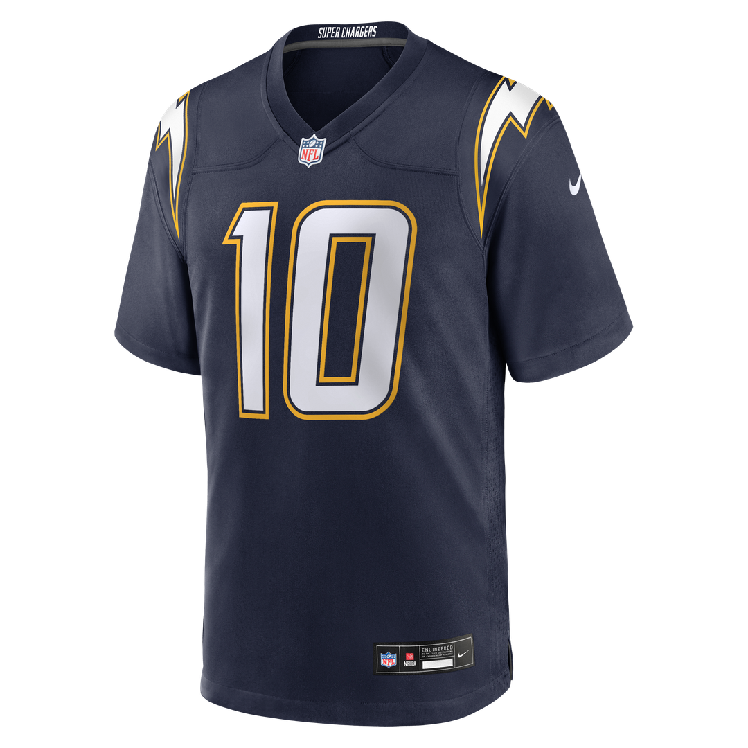 Los Angeles Chargers Justin Herbert Nike Powder Blue Player Game Jersey product image 32, provided for visual reference and