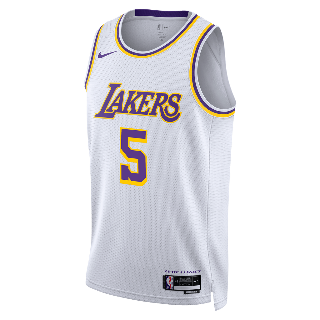 Los Angeles Lakers Nike Association Edition Edition Swingman Jersey - White - Quentin Grimes - Unisex product image 3,