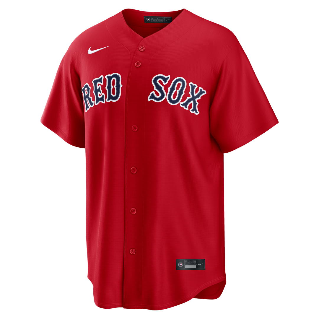 Boston Red Sox David Ortiz Nike Red Alternate Replica Jersey product image 2, provided for visual reference and product