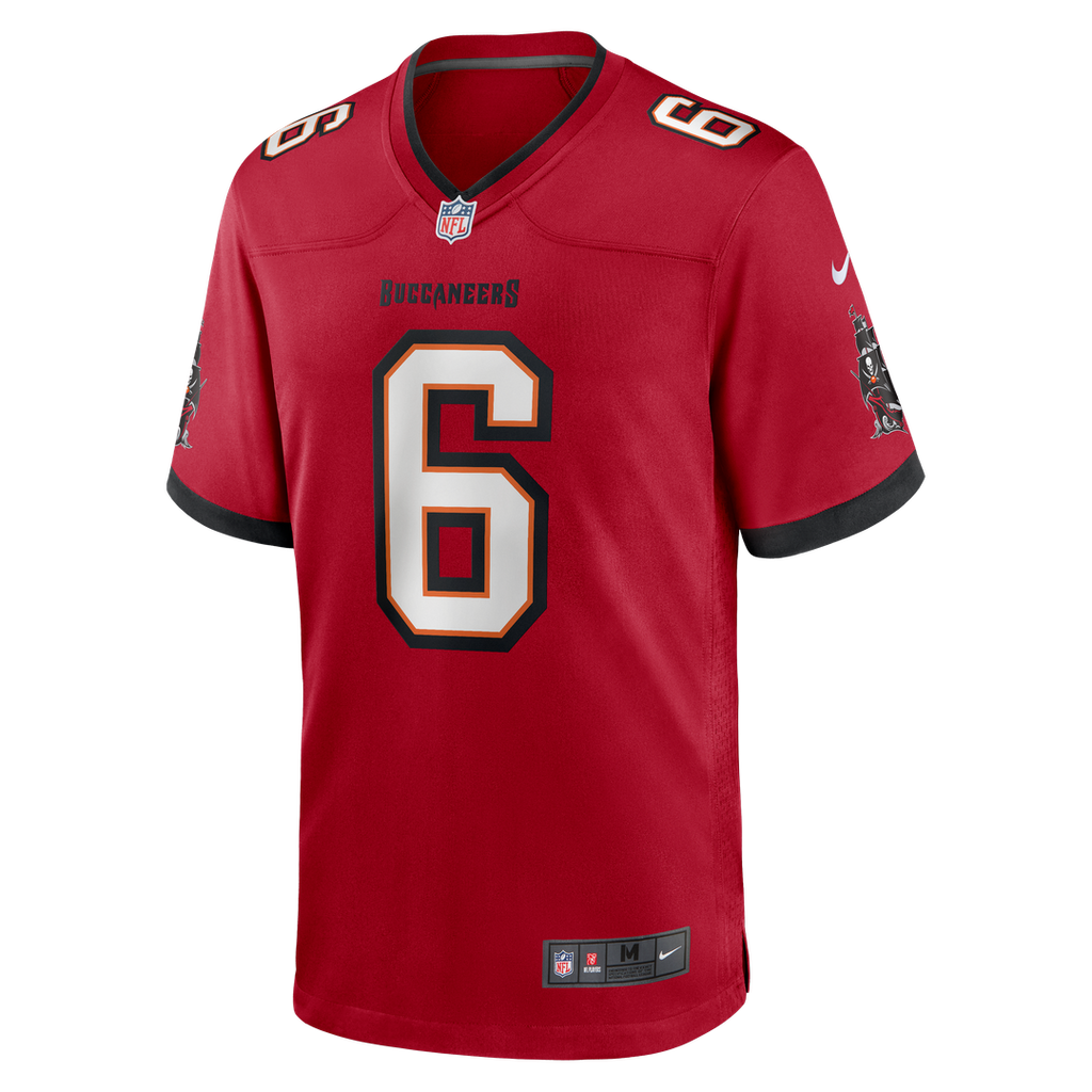 Tampa Bay Buccaneers Baker Mayfield Nike Pewter Alternate Game Player Jersey product image 51, provided for visual reference