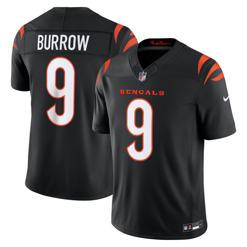 Cincinnati Bengals Joe Burrow Nike White Vapor F.U.S.E. Stitched Limited Jersey product image 7, provided for visual
