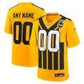 Pittsburgh Steelers Nike Gold Alternate 1933 Throwback Game Custom Jersey product image 1, provided for visual reference and