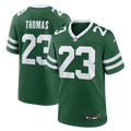 New York Jets Azareye'h Thomas Nike Legacy Green Team Game Jersey product image 1, provided for visual reference and product