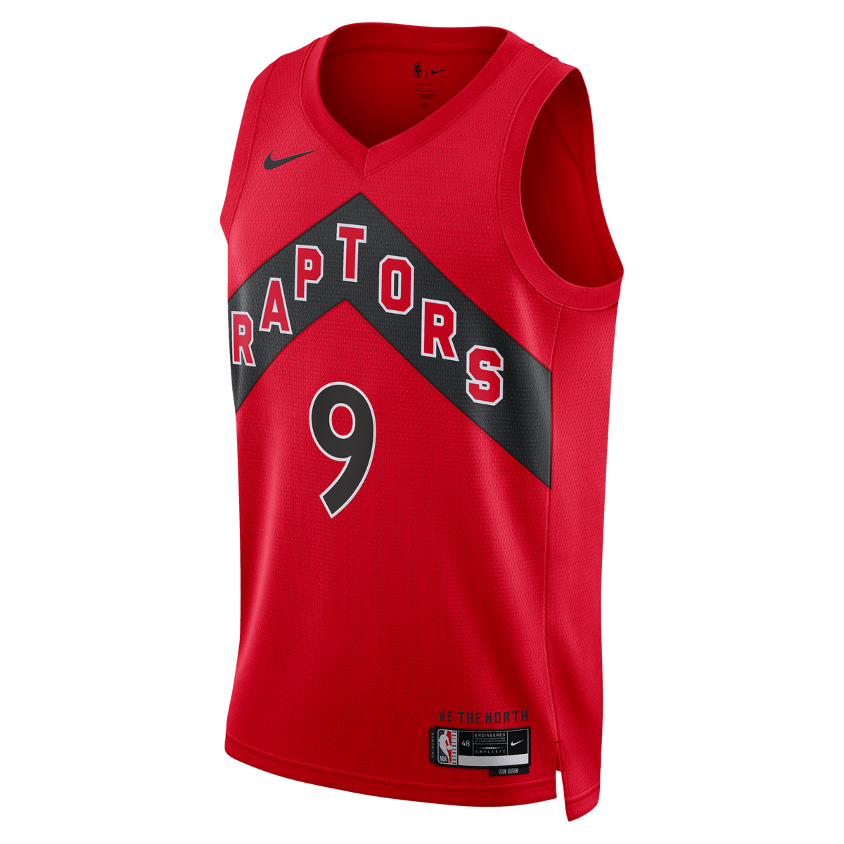 Toronto Raptors Nike Icon Edition Swingman Jersey - Red product image 3