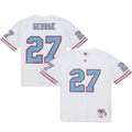 Tennessee Oilers Eddie George Mitchell & Ness White Legacy Replica Jersey product image 1, provided for visual reference and