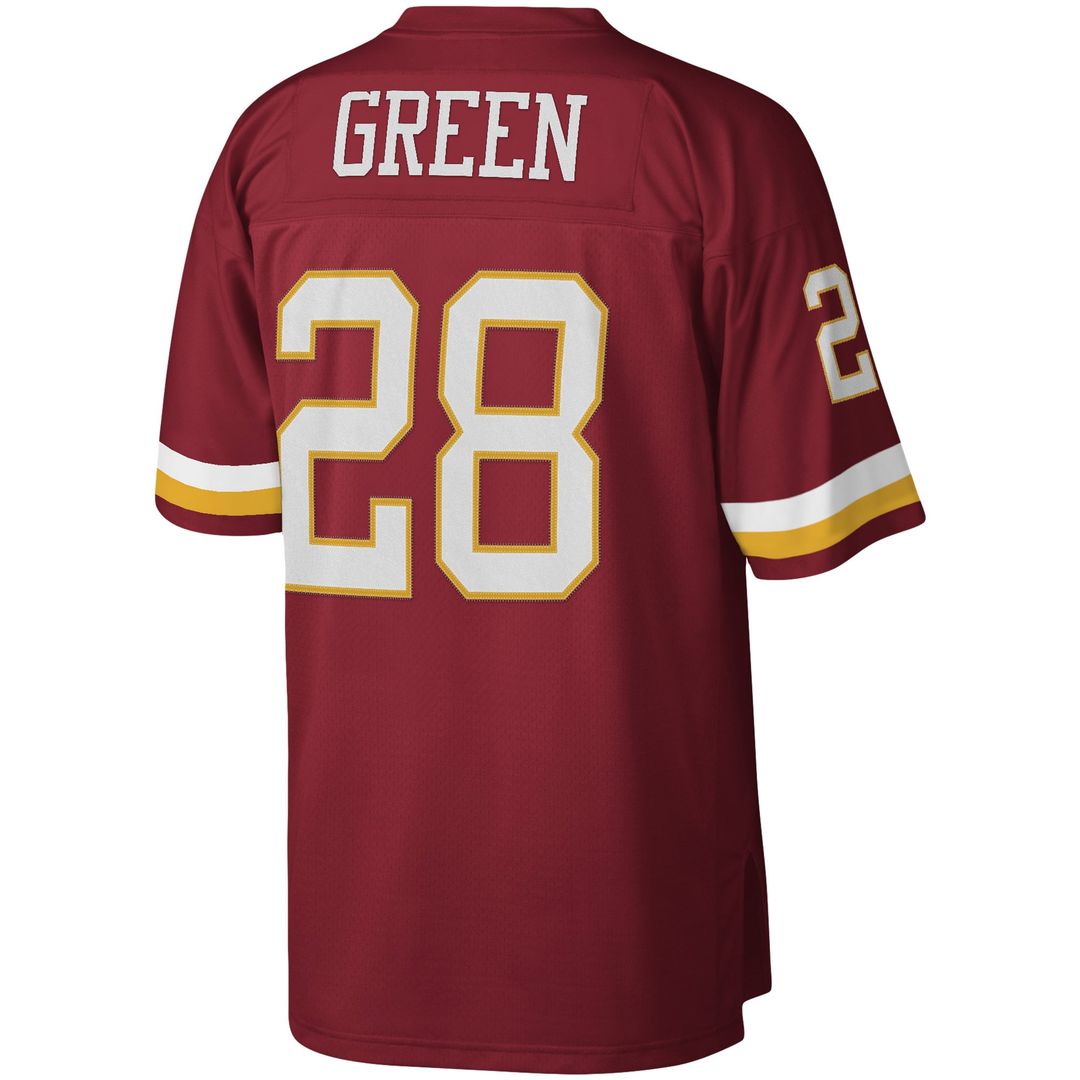 Washington Football Team Darrell Green Mitchell & Ness Burgundy Legacy Replica Jersey product image 3, provided for visual