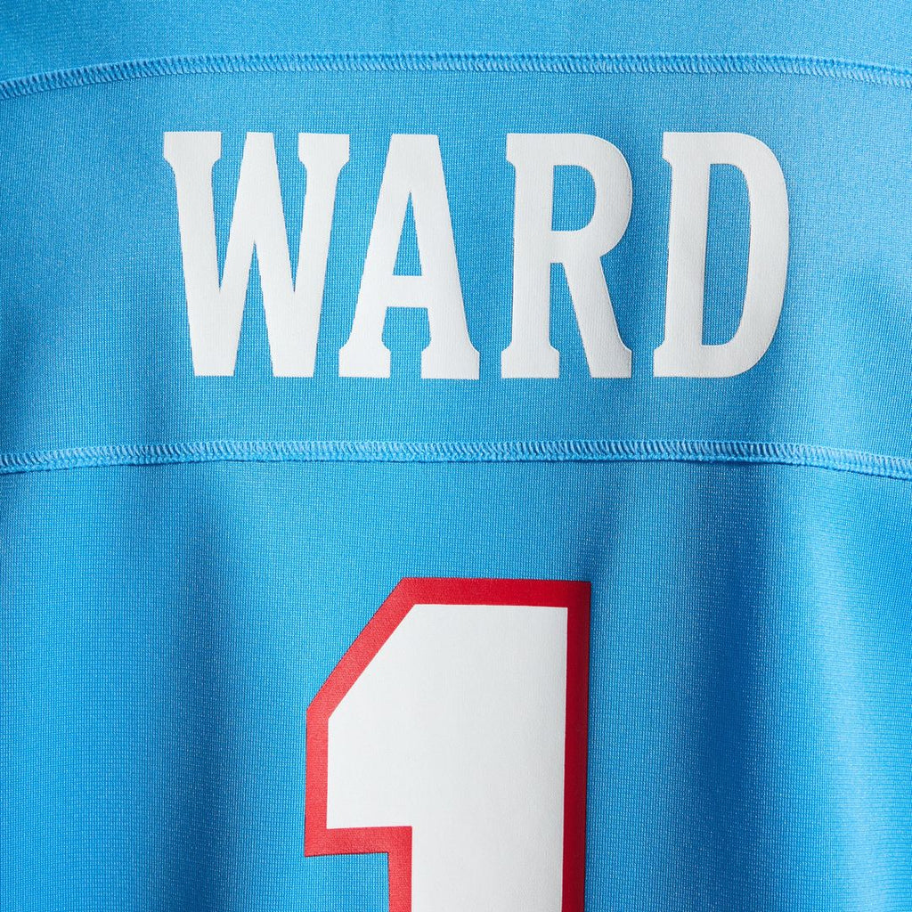Tennessee Titans Cameron Ward Nike Light Blue Game Jersey product image 25, provided for visual reference and product detail