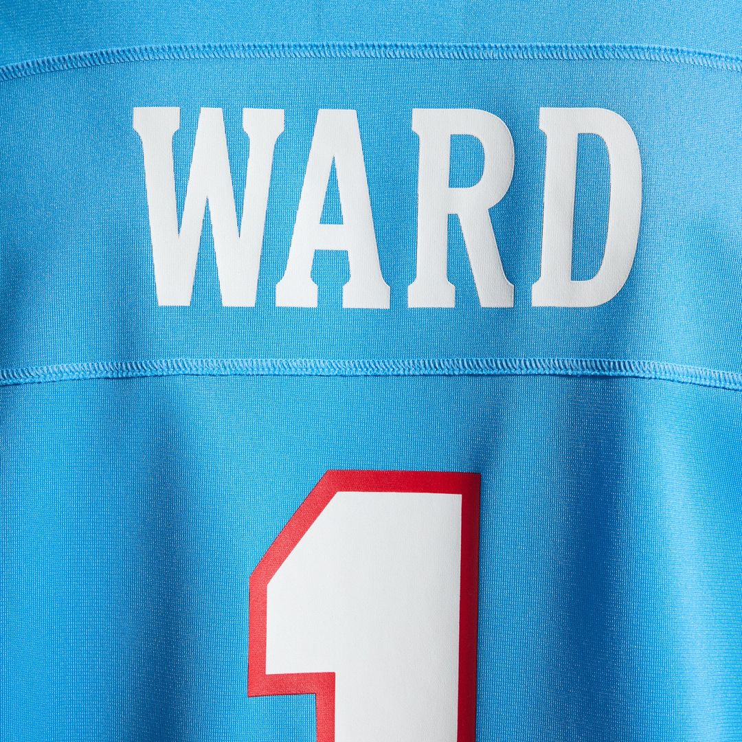 Tennessee Titans Cameron Ward Nike Light Blue Game Jersey product image 25, provided for visual reference and product detail