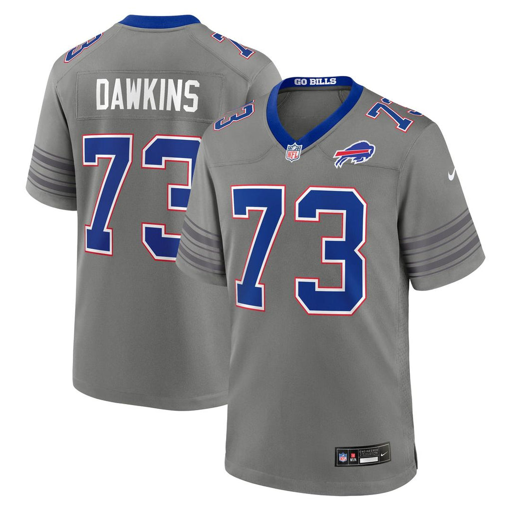 Buffalo Bills Dion Dawkins Nike Royal Game Player Jersey product image 17, provided for visual reference and product detail