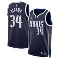 Dallas Mavericks Jordan Brand Statement Edition Swingman Jersey - Navy - Santi Aldama - Unisex product image 1, provided for