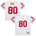 San Francisco 49ers Jerry Rice Mitchell & Ness White 1994 Legacy Replica Jersey product image 1, provided for visual