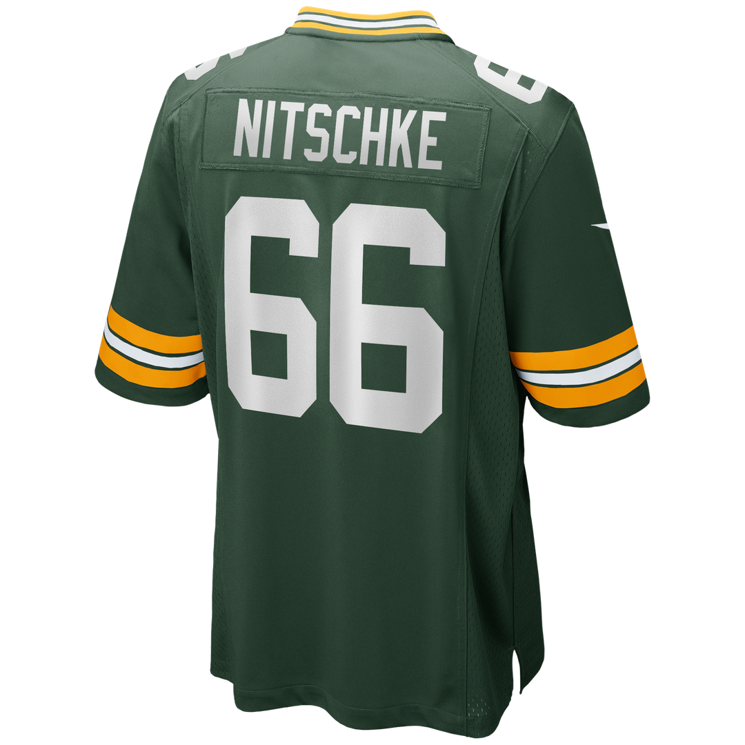 Green Bay Packers Ray Nitschke Nike Green Game Retired Player Jersey product image 3, provided for visual reference and