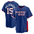 Puerto Rico Baseball Martín Maldonado Nike Royal 2026 World Baseball Classic Road Stadium Jersey product image 1, provided