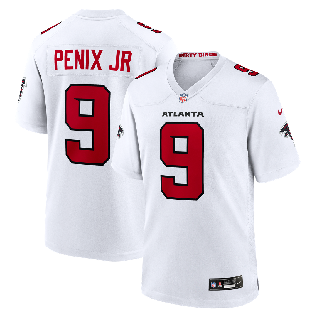 Atlanta Falcons Michael Penix Jr. Nike Red Game Jersey product image 35, provided for visual reference and product detail