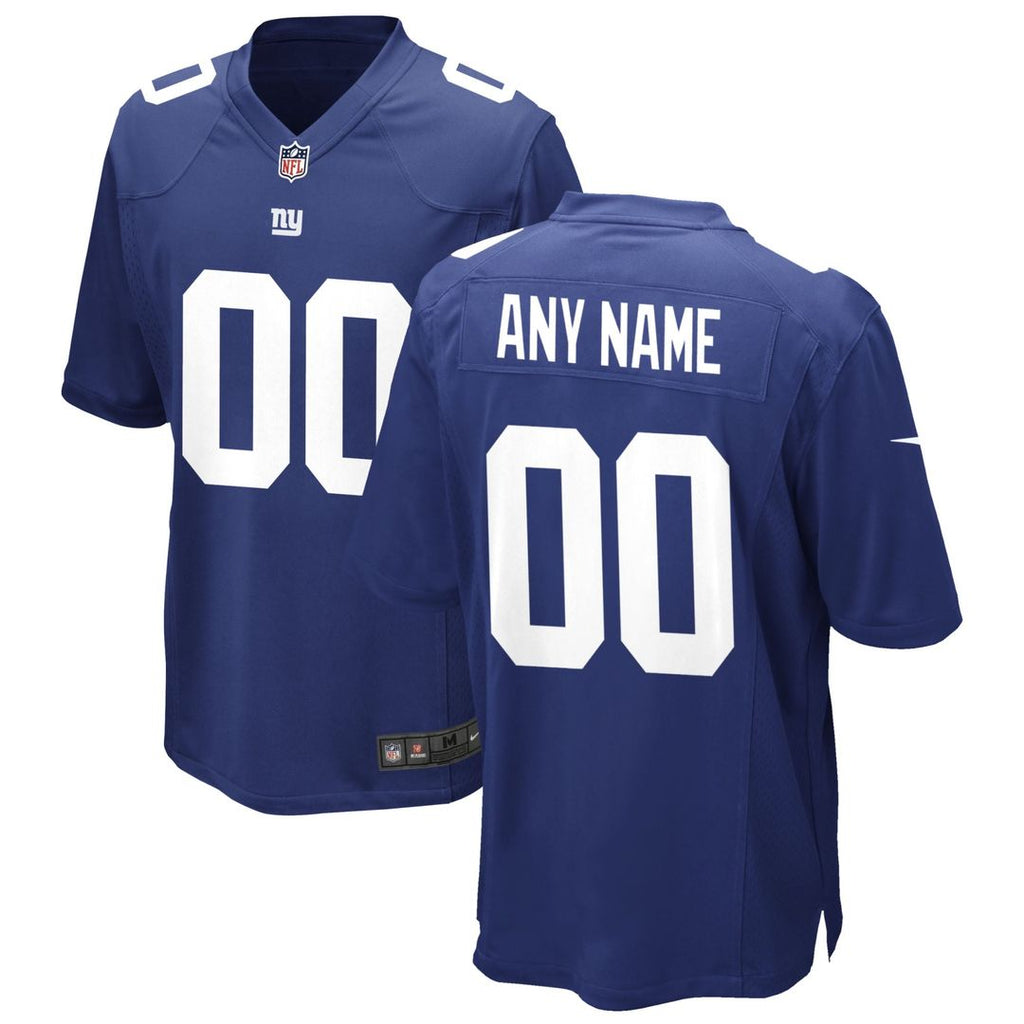 New York Giants Nike Royal Custom Game Jersey product image 7, provided for visual reference and product detail review
