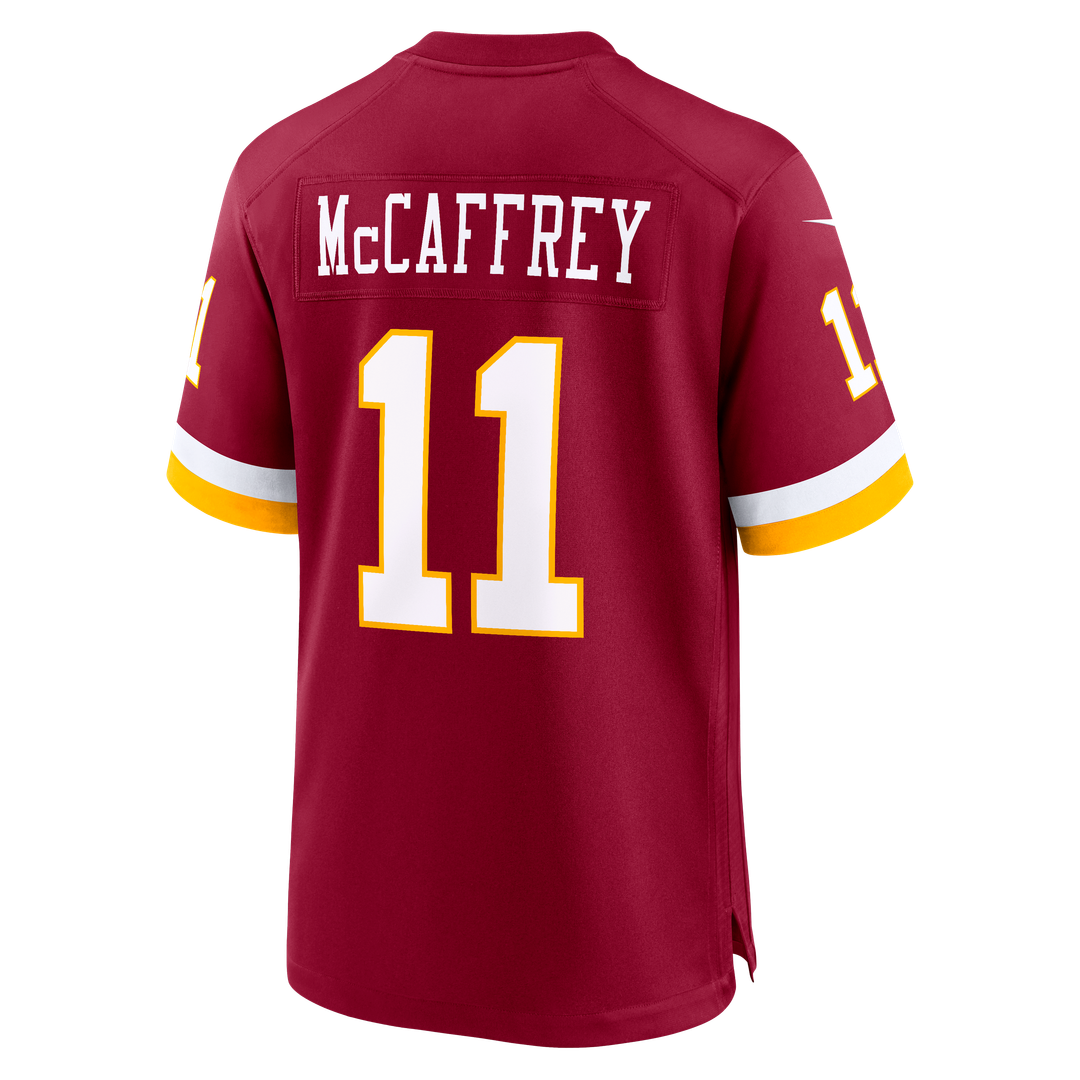 Washington Commanders Luke McCaffrey Nike Black Hail Raiser Alternate Game Jersey product image 23, provided for visual