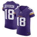 Minnesota Vikings Justin Jefferson Nike Purple Team Vapor F.U.S.E. Elite Jersey product image 1, provided for visual