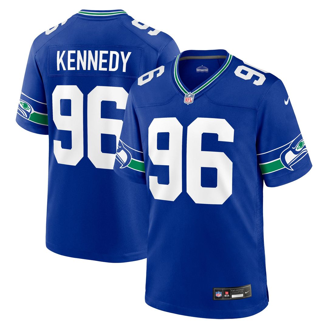 Seattle Seahawks Cortez Kennedy Nike Royal Retired Player Alternate Game Jersey product image 1, provided for visual