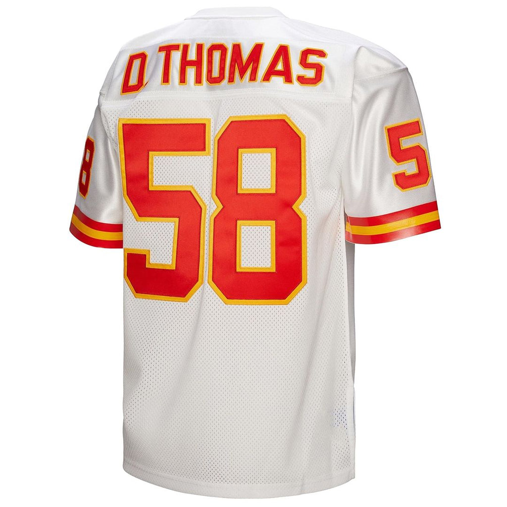 Kansas City Chiefs 1994 Derrick Thomas Mitchell & Ness White Authentic Throwback Retired Player Jersey product image 3,