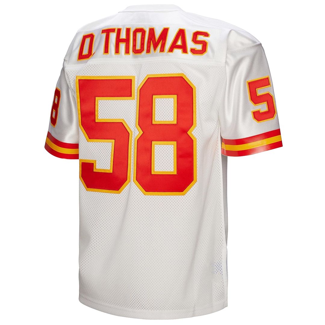 Kansas City Chiefs 1994 Derrick Thomas Mitchell & Ness White Authentic Throwback Retired Player Jersey product image 3,