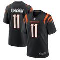 Cincinnati Bengals Josh Johnson Nike Black Team Game Jersey product image 1, provided for visual reference and product