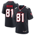 Houston Texans Jayden Higgins Nike Navy Game Jersey product image 1, provided for visual reference and product detail review